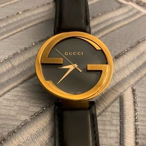 Gucci YA133208 Interlocking Grammy Special Edition Men's 42mm Black Watch